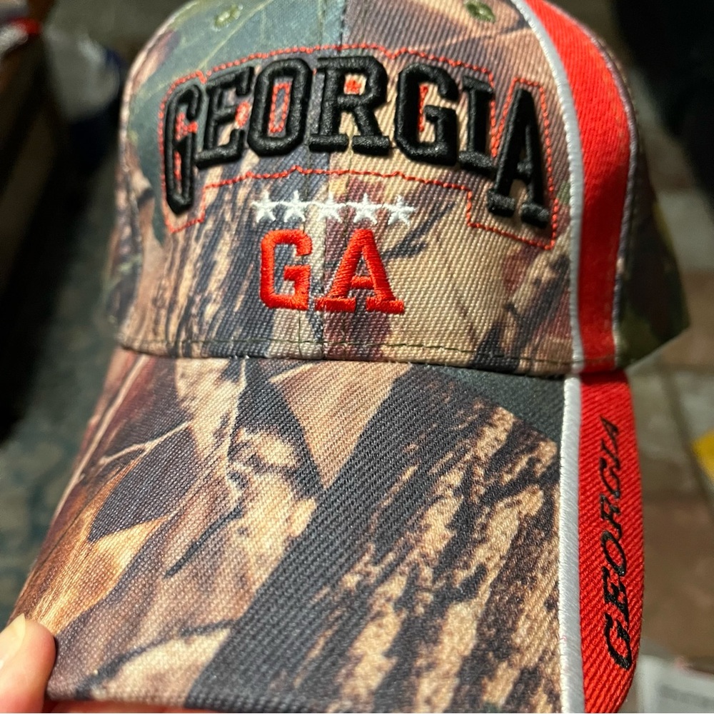 Camo Georgia hat